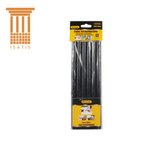 SET BATON SILICON NEGRU 1.1X20CM 6BUC 990438