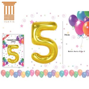BALON AURIU CIFRA 5