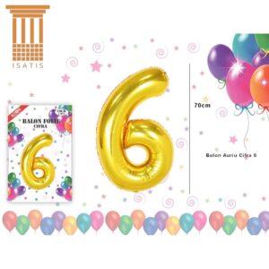 BALON AURIU CIFRA 6