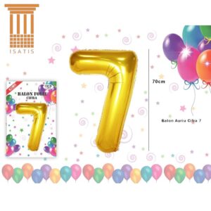 BALON AURIU CIFRA 7