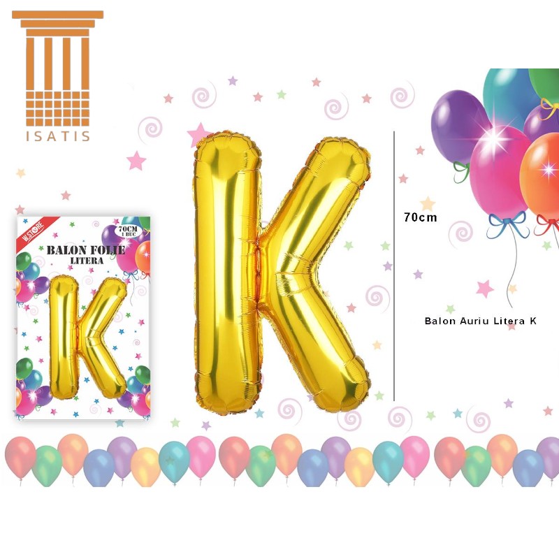BALON AURIU LITERA K