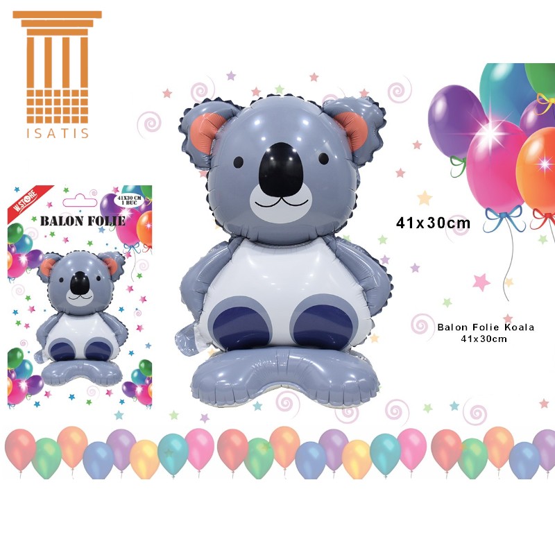 BALON FOLIE KOALA 41X30CM
