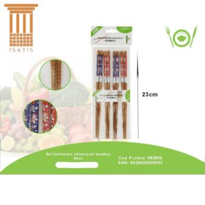 SET BETISOARE CHINEZESTI BAMBUS 8BUC