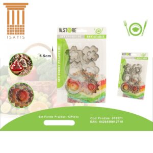SET FORME PRAJITURI 12PIESE