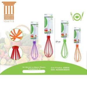 TEL SILICON CU MANER PLASTIC TRANSPARENT 12