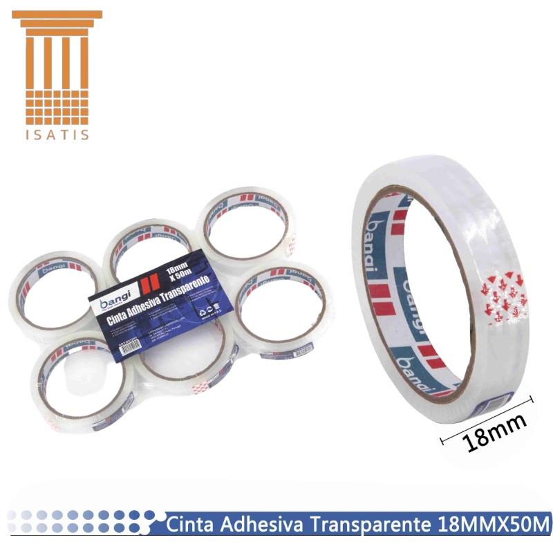 BANDA ADEZIVA SCOTCH TRANSPARENT 1.8CM X 50M