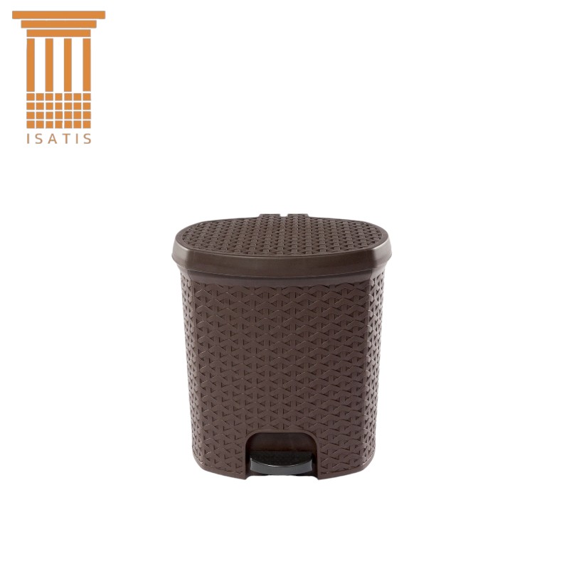 Cos de gunoi cu pedala Ratan 5L, Sterk 21x21.5x24.5