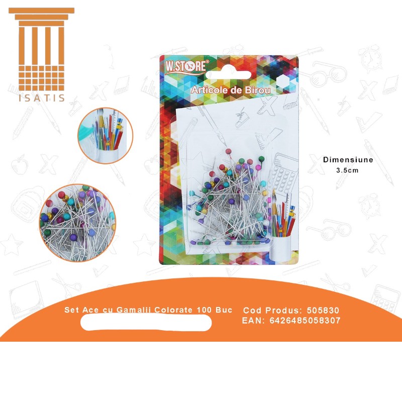 SET ACE CU GAMALIE COLORATE 100 BUC
