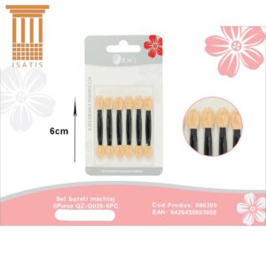 SET BURETI MACHIAJ 6PIESE