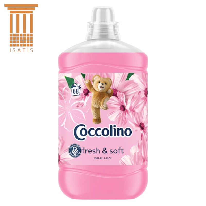 Balsam de rufe, Coccolino, Silk Lily, 68 spalari, 1700 ml