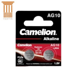 Baterii Ceas SR1130SW AG10 LR1130 G10 1.5V 80mAh Camelion Blister 2buc