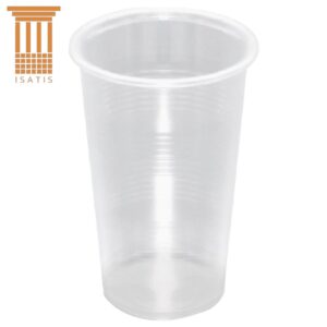 PAHAR PLASTIC TRANSPARENT 330ML 50BUC/SET