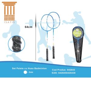 SET PALETE CU HUSA BADMINTON
