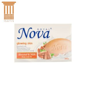 Săpun solid Royal Nova Glowing Skin Migdale și lapte - 100gr