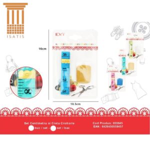 Set Centimetru si Creta Croitorie 055945