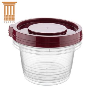 Set 3 cutii alimente Fresh 1230 ml rotunde