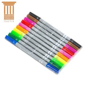 Set 10 Markere cu 2 Capete | Markere Duble | Pentru Desen și Scris