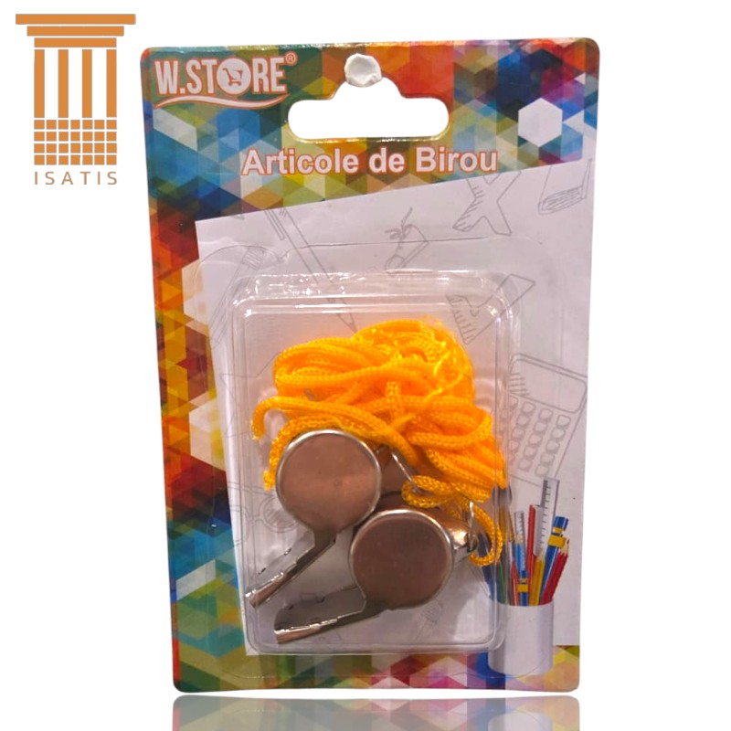 Set 2 Fluere din Metal | Fluere de Securitate | Acut și Puternic