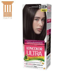 Vopsea Permanentă de Păr LONCOLOR Ultra 3, Castaniu Închis