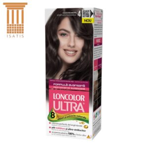 Vopsea Permanentă de Păr LONCOLOR Ultra 4, Castaniu Mediu