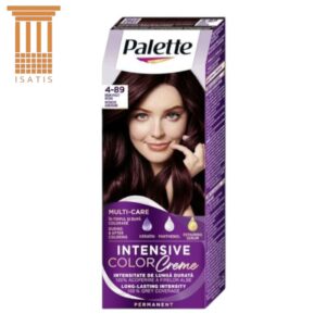 Vopsea de Păr Permanentă Schwarzkopf Palette Intensive Color Creme 4-89 (RFE3), Brun Violet Intens