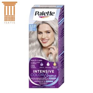 Vopsea de Păr Permanentă Schwarzkopf Palette Intensive Color Creme 9.5-21 (C10), Blond Argintiu Luminos